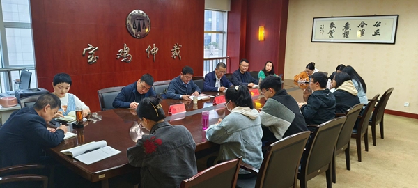 市政府副秘书长李金刚来我办讲授主题教育专题党课