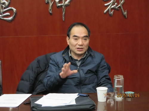 省政府法制办副主任阎三选一行来我委检查调研