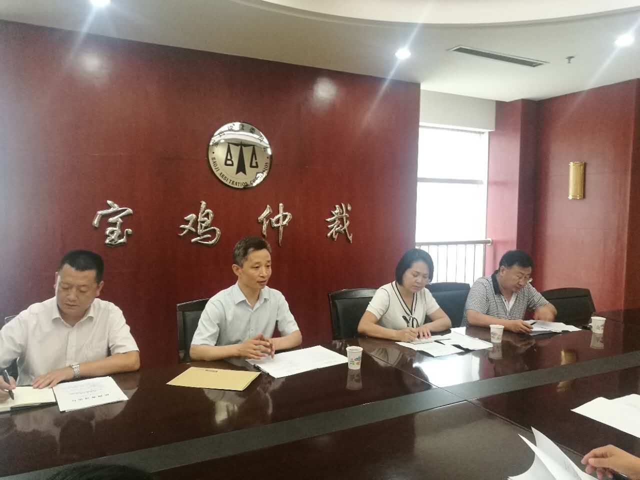 省司法厅对我委仲裁机构登记备案情况进行检查