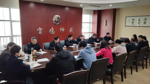 市政府办考核组来我办进行年度目标责任制及党建工作考核